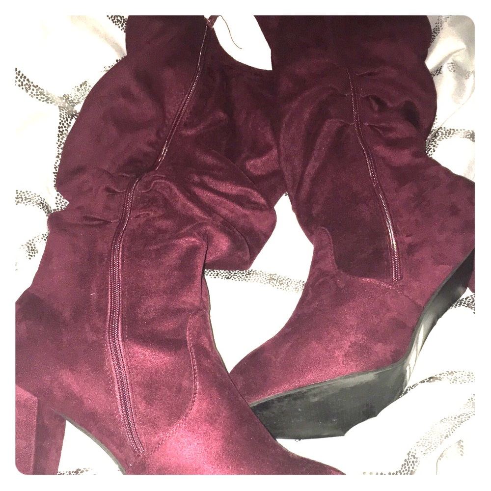 Knee high boots